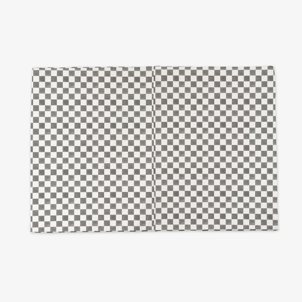 Checker Pepper Vegan Leather Mat