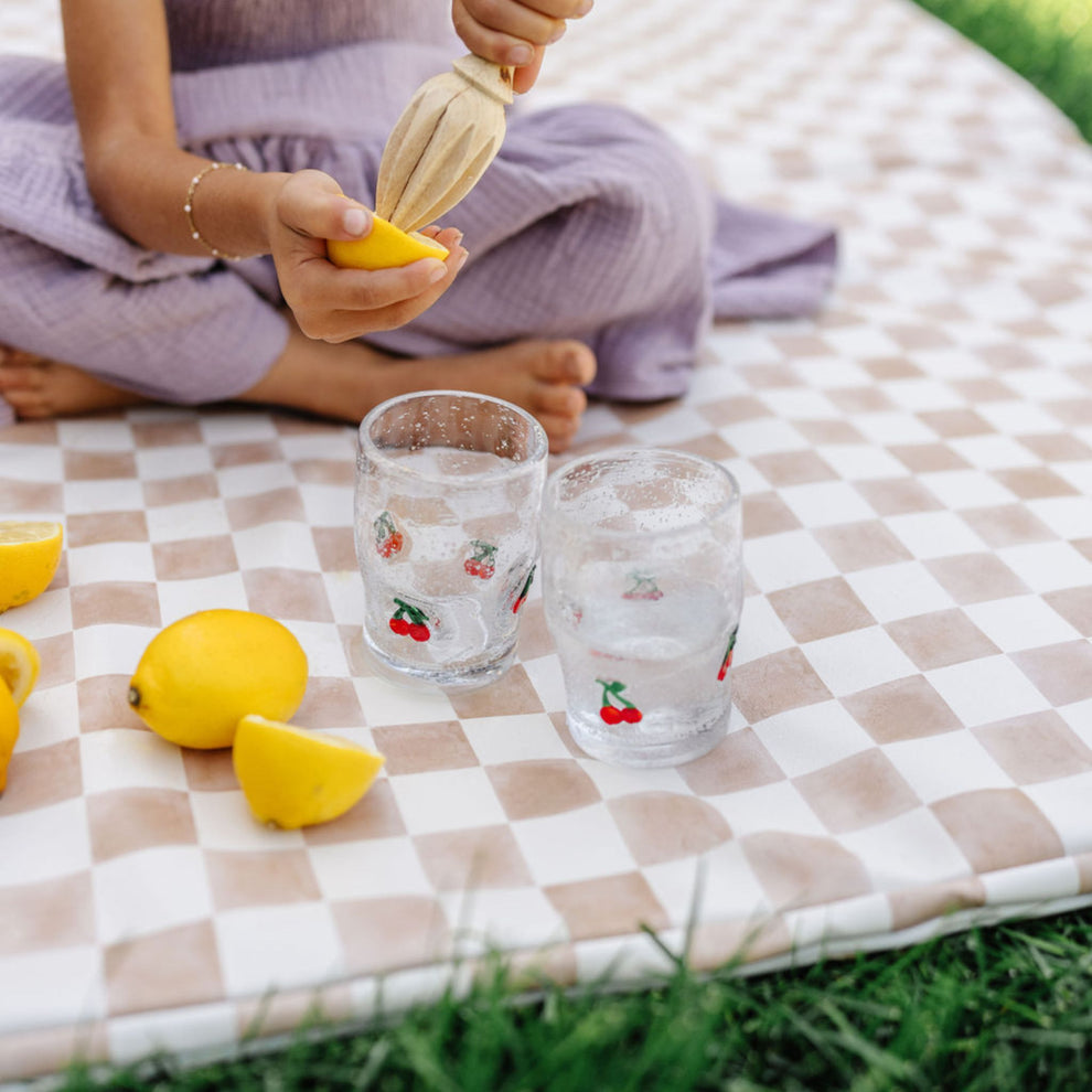 Checker Gumdrop Vegan Leather Cover