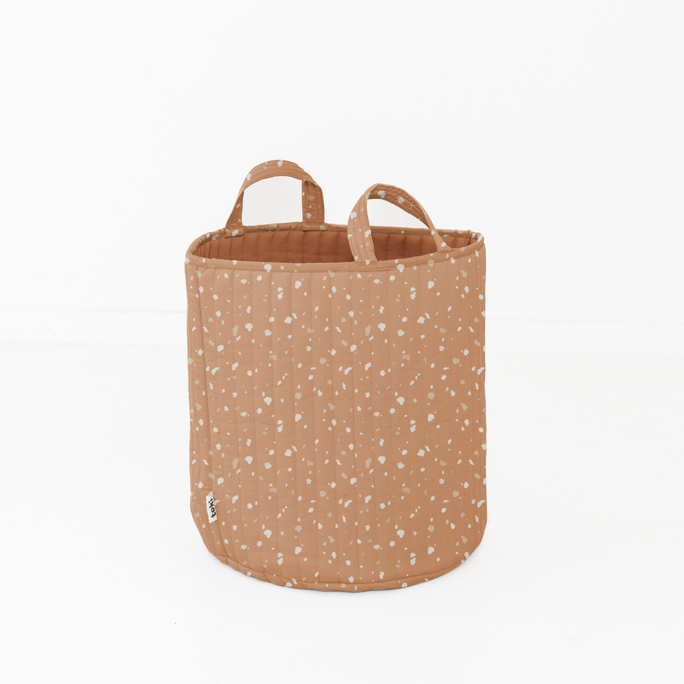 Terrazzo Clay Storage Basket