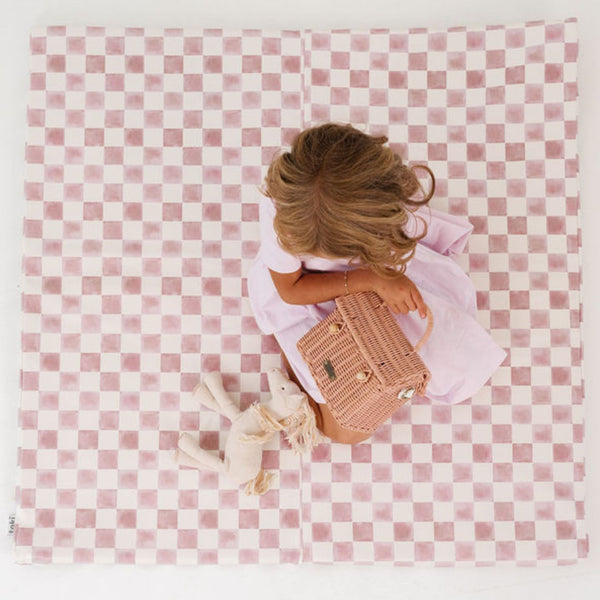 Checker Gumdrop Vegan Leather Cover