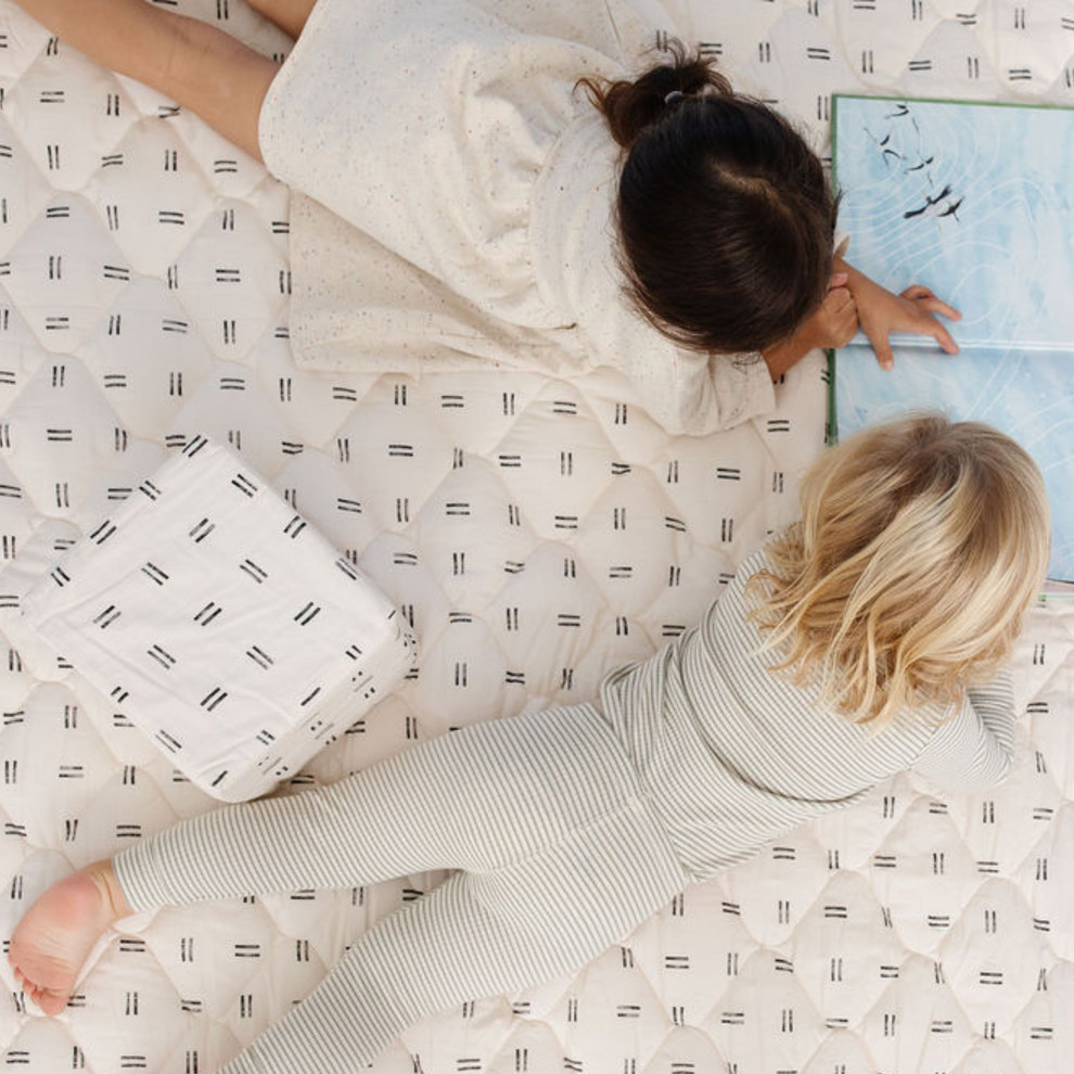 Imperfect | Mudcloth Play Cube Cover