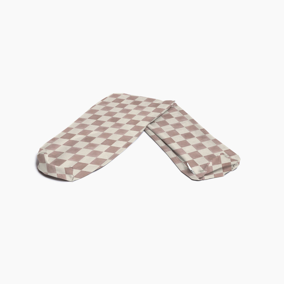 Checker Gumdrop Support Pillow Cover