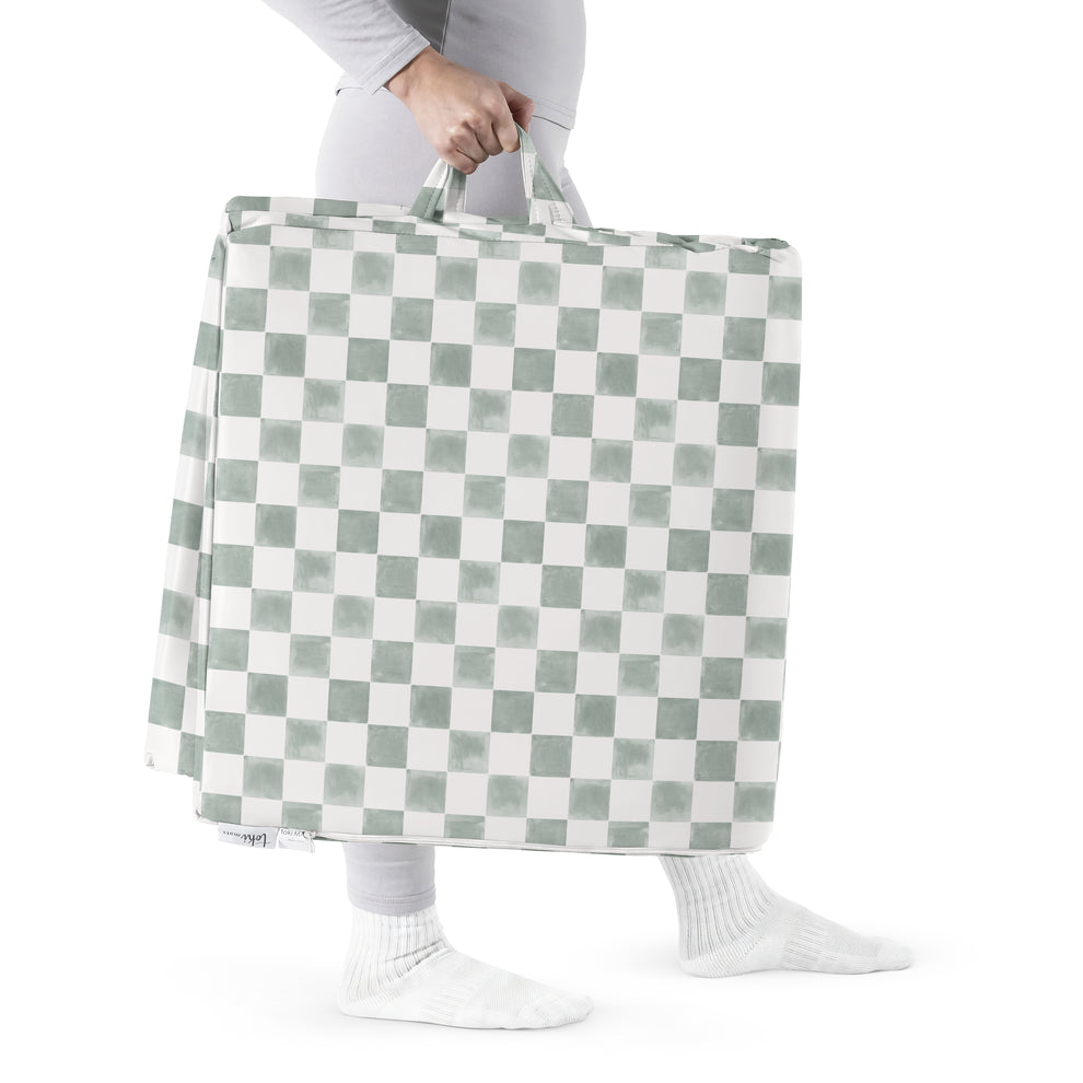 Checker Matcha Vegan Leather Cover