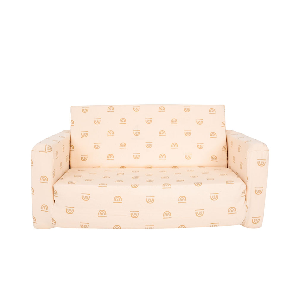 Rainbow Cream Play Couch