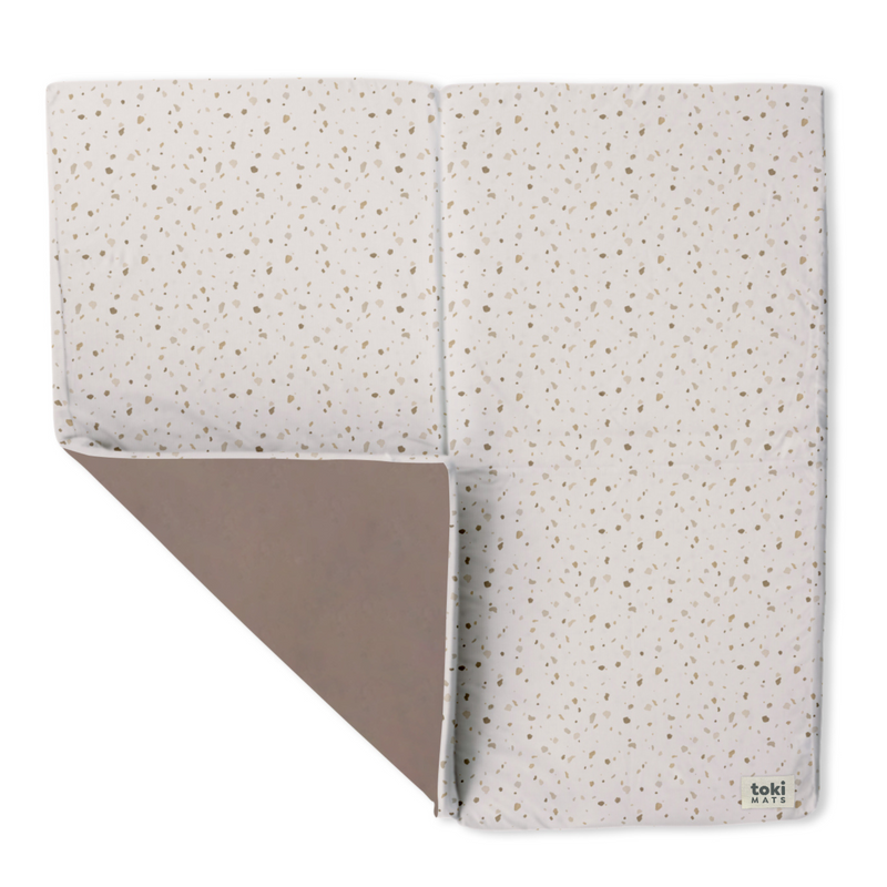Terrazzo Chalk Organic Cotton Mat