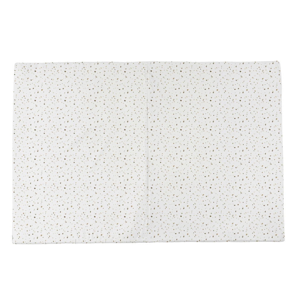 Terrazzo Chalk Vegan Leather Mat