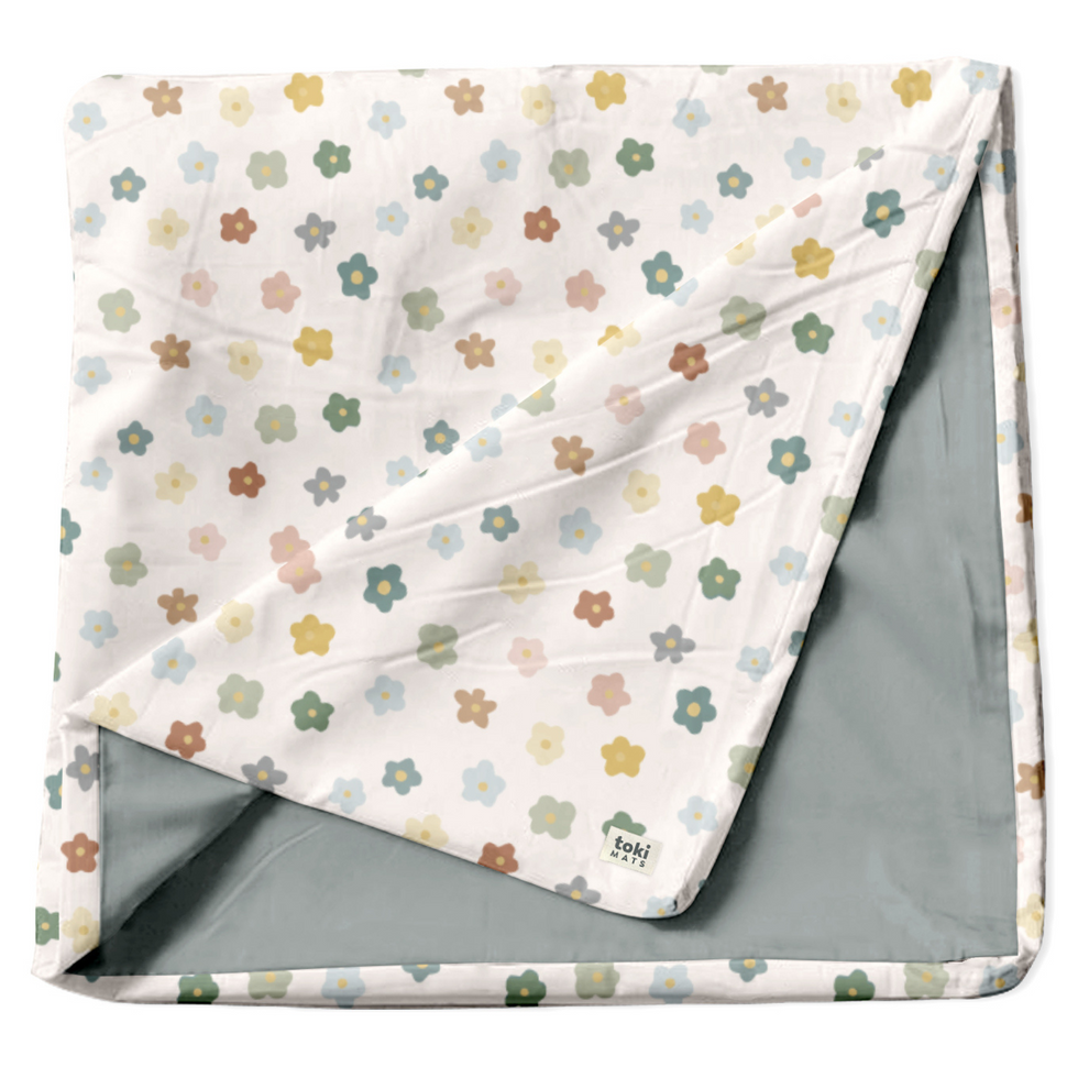 Playful Posies Organic Cotton Cover