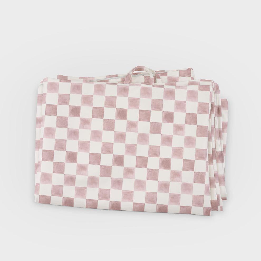 Checker Gumdrop Vegan Leather Cover