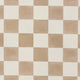 Checker Toffee Vegan Leather Mat