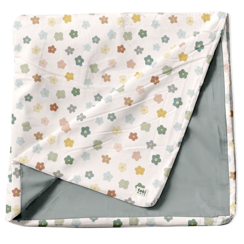 Playful Posies Organic Cotton Cover