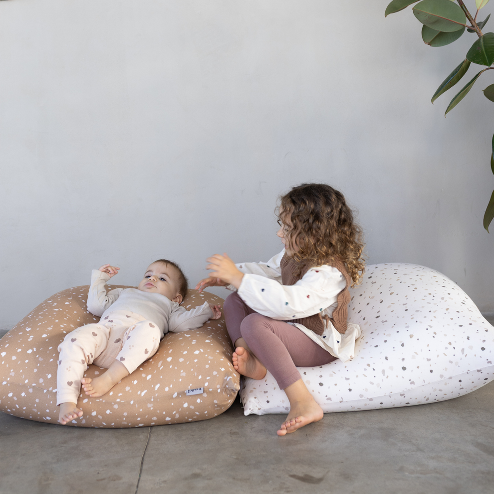 Terrazzo Chalk Bean Bag