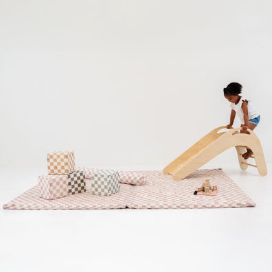 Imperfect | Checker Gumdrop Organic Cotton Cover