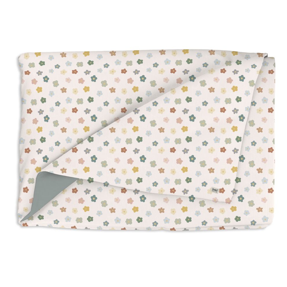 Playful Posies Organic Cotton Cover