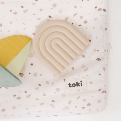 Terrazzo Chalk Organic Cotton Mat