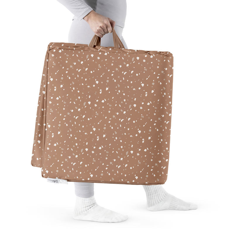 Terrazzo Clay Vegan Leather Cover