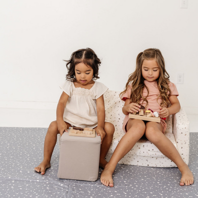 Terrazzo Chalk Play Couch