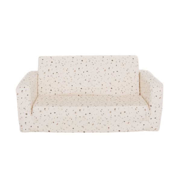 Terrazzo Chalk Play Couch Cover