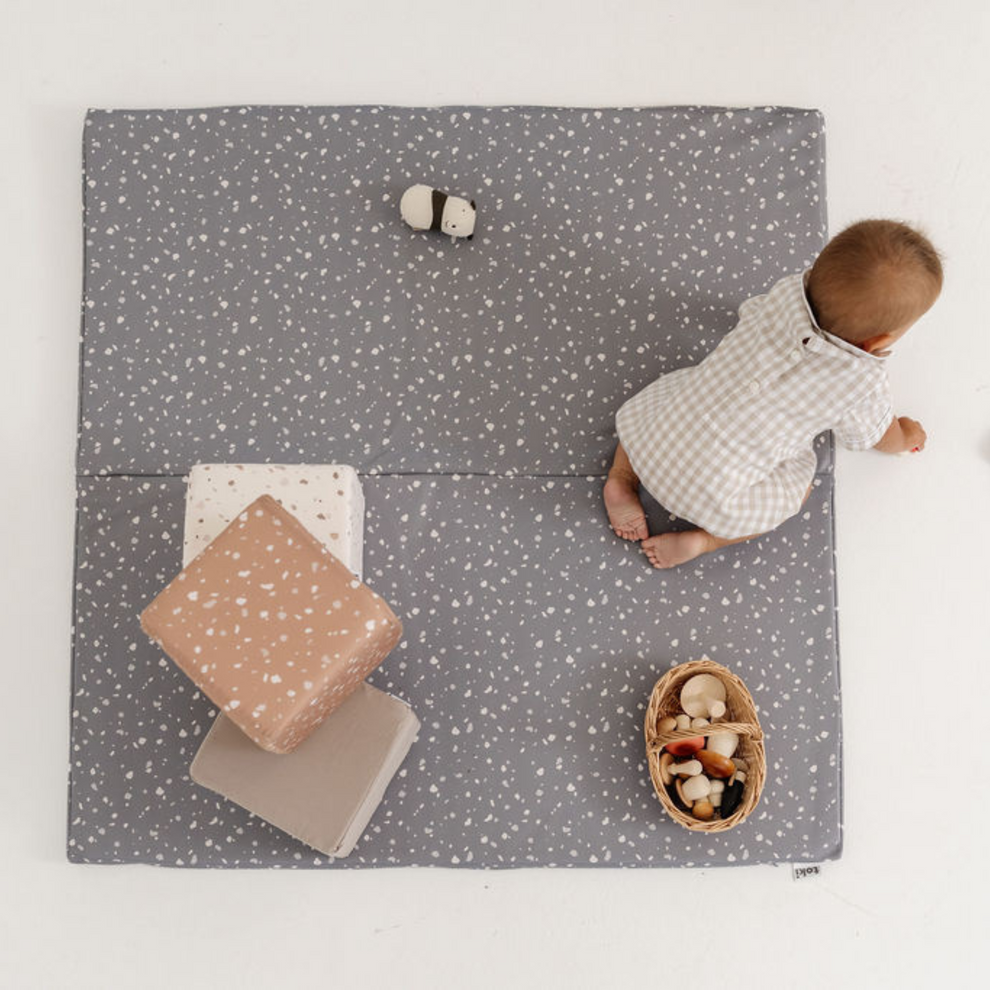 Terrazzo Clay Play Cube Cover
