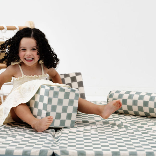 Imperfect | Checker Matcha Play Cube