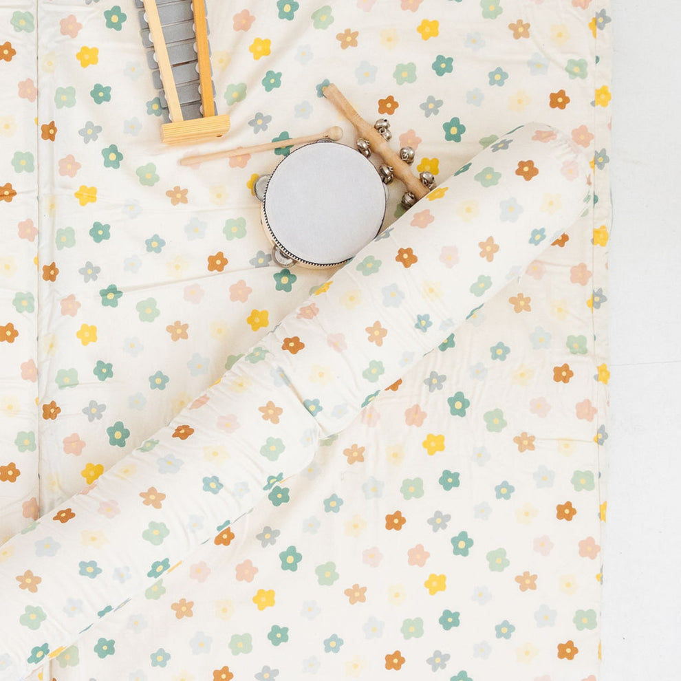 Playful Posies Support Pillow Cover