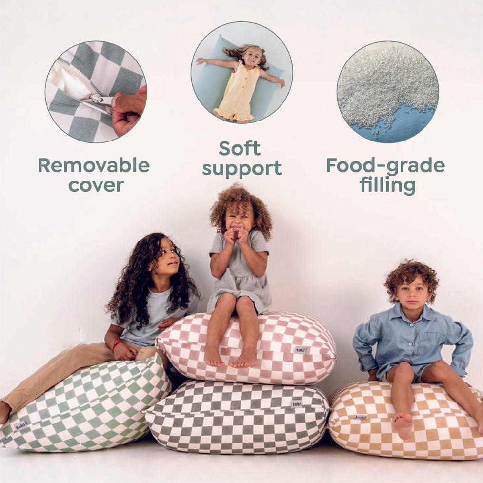 Terrazzo Chalk Bean Bag