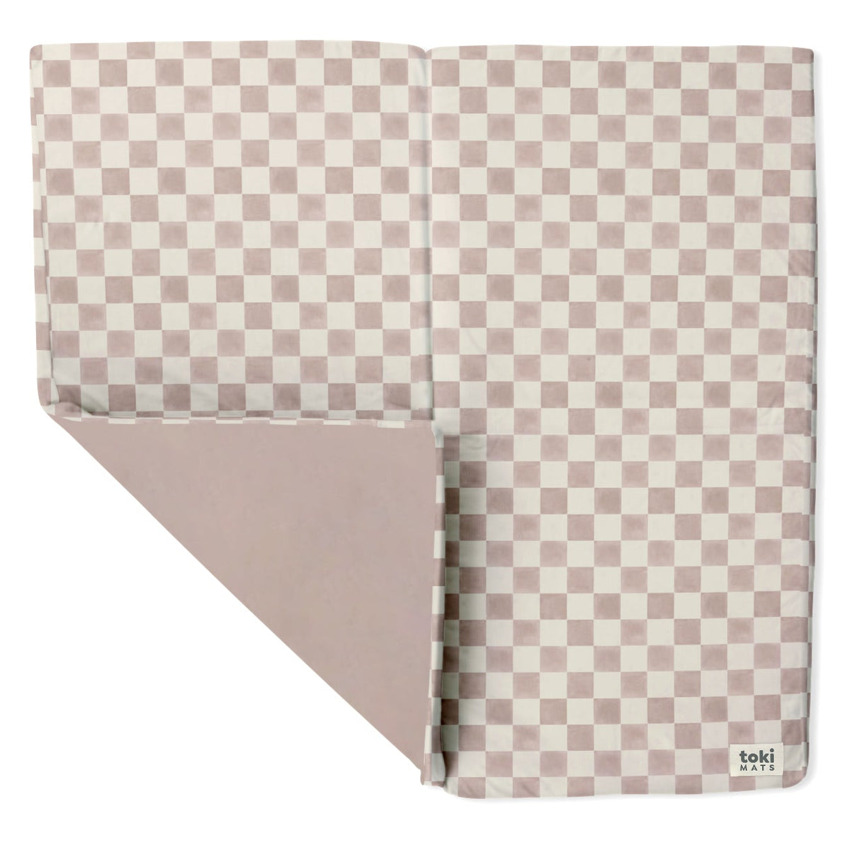 Checker Gumdrop Organic Cotton Mat