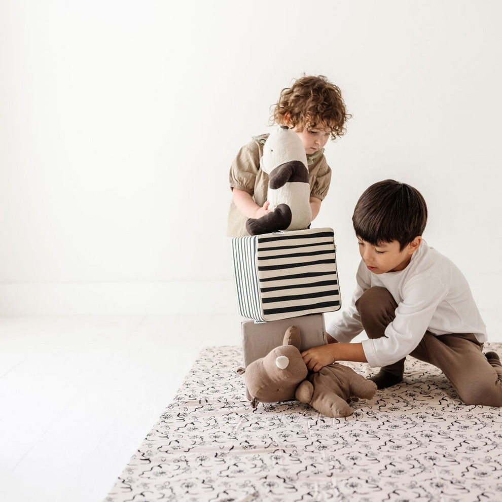 Bold Stripe Play Cube