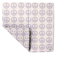 Peace Sign Organic Cotton Mat