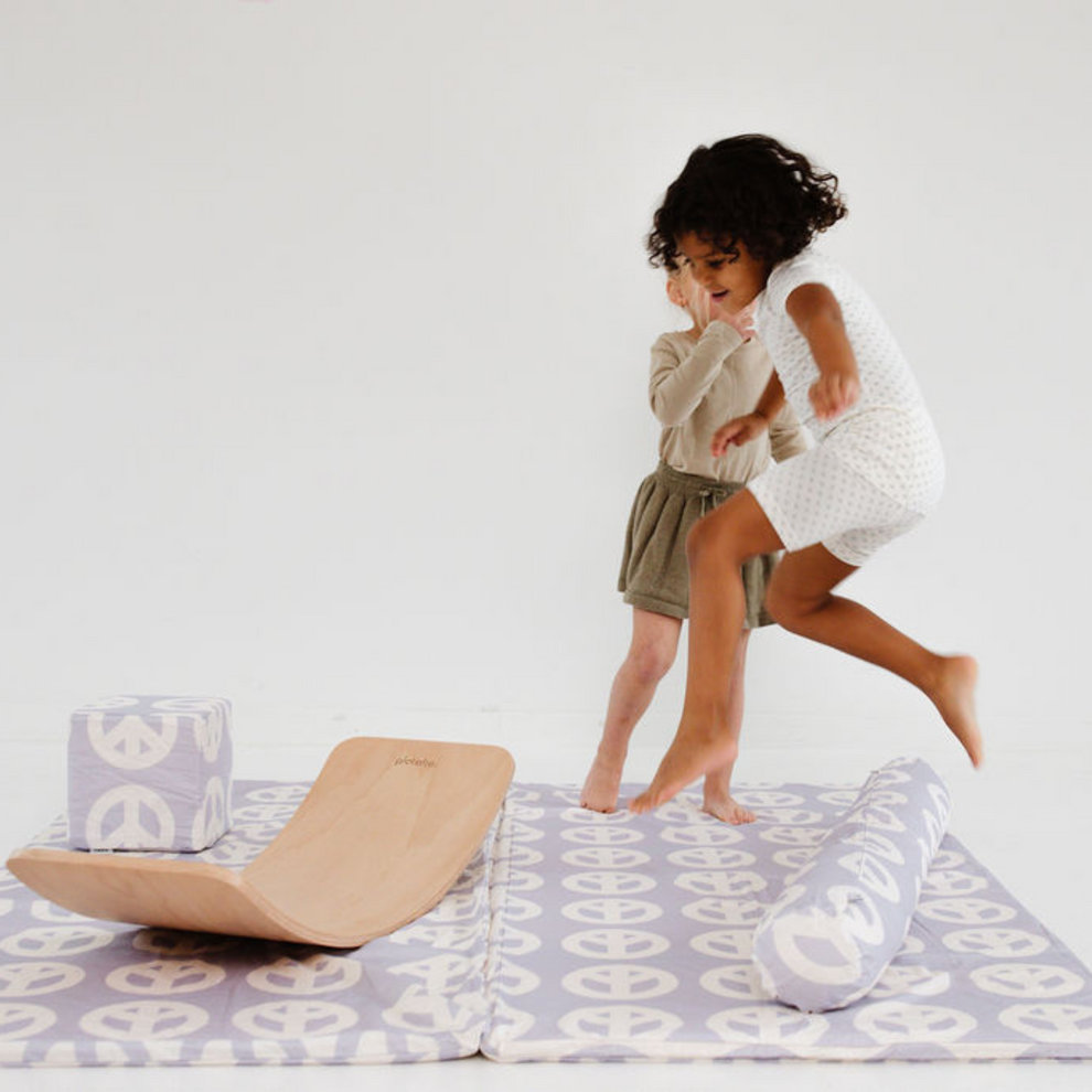 Imperfect | Lavender Peace Sign Play Cube