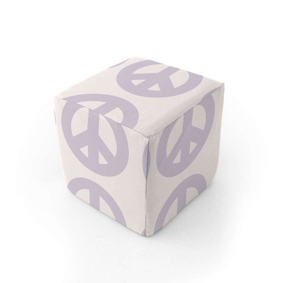 Imperfect | Cream Peace Sign Play Cube